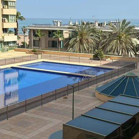 公寓 Primera Linea De Playa Patacona 瓦伦西亚